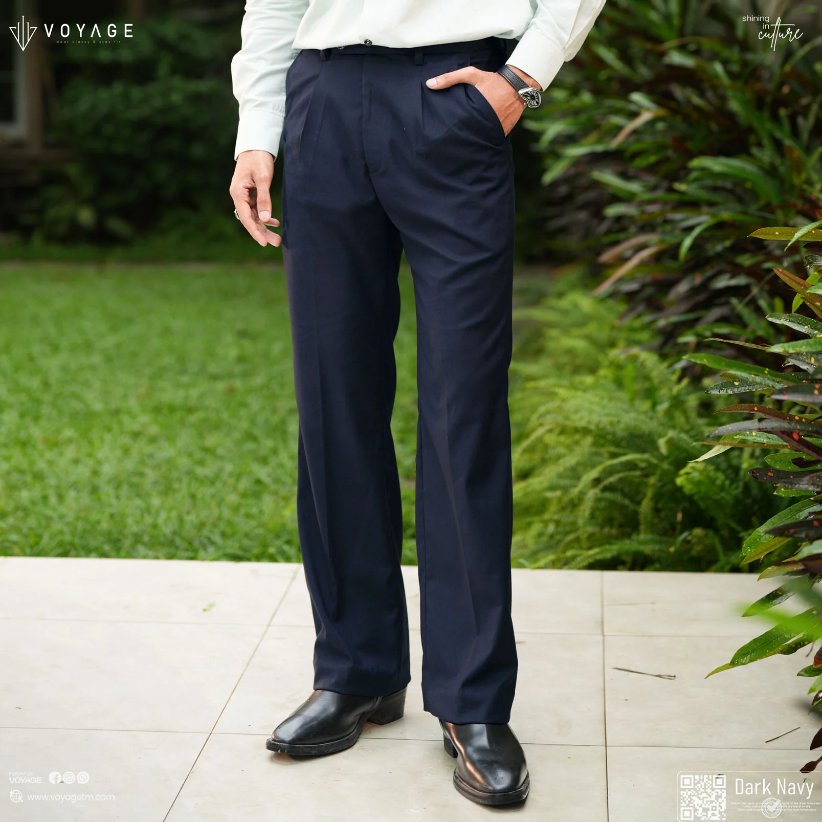 Bootcut - Navy - Image 2