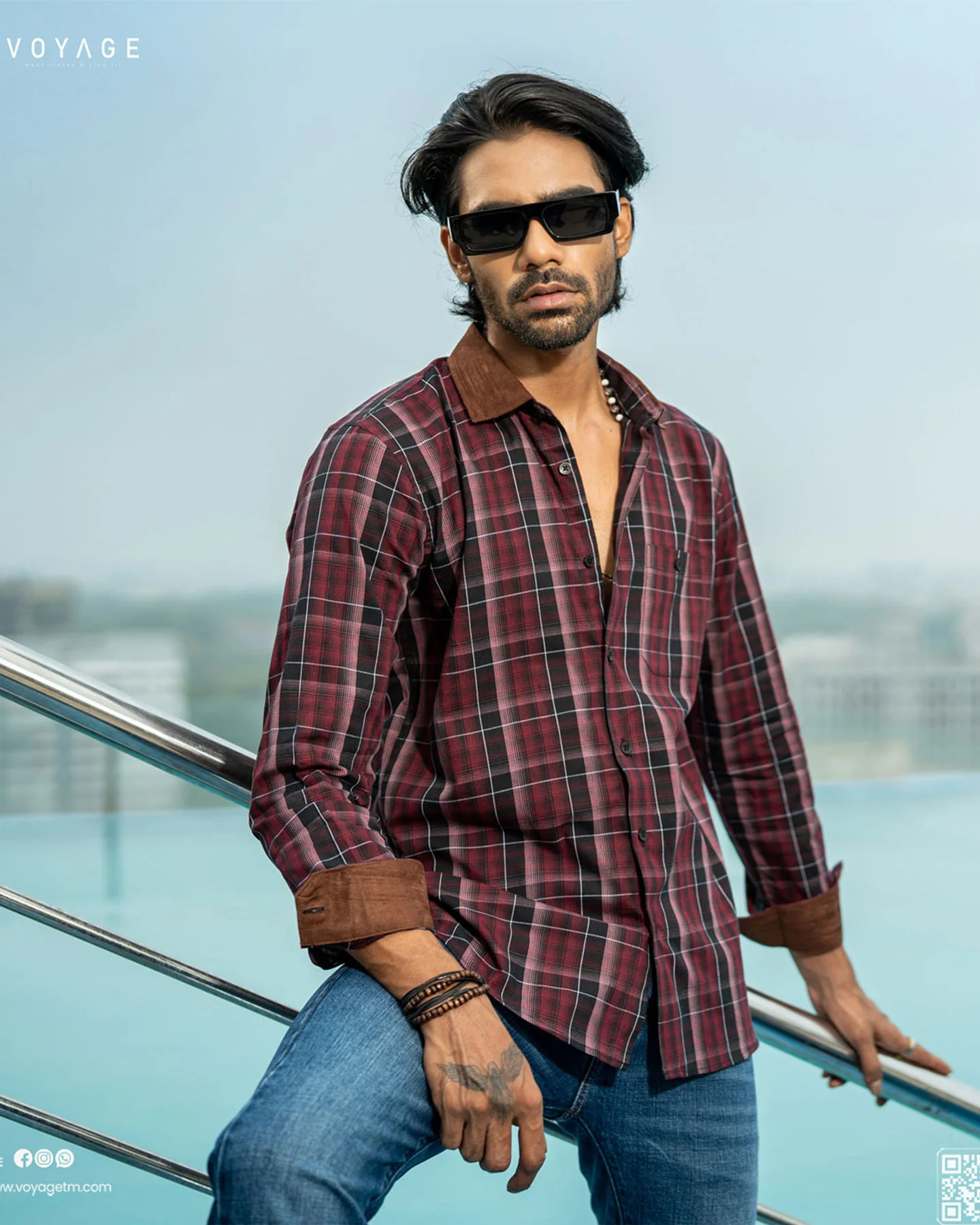 Checked Shirt -305 - Image 2