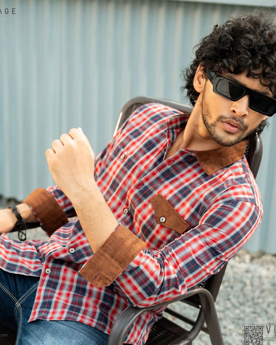 Checked Shirt -323
