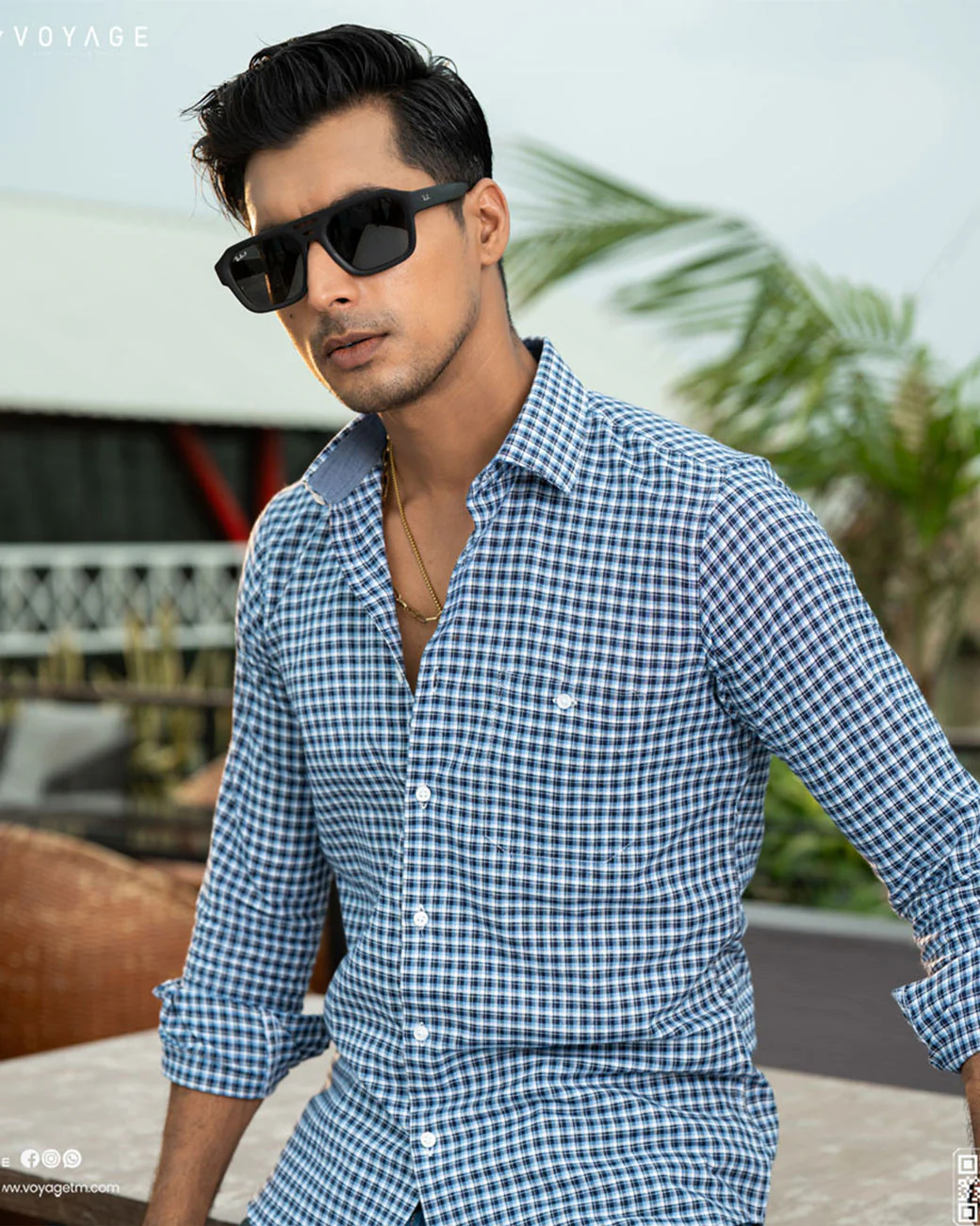 Checked Shirt -324