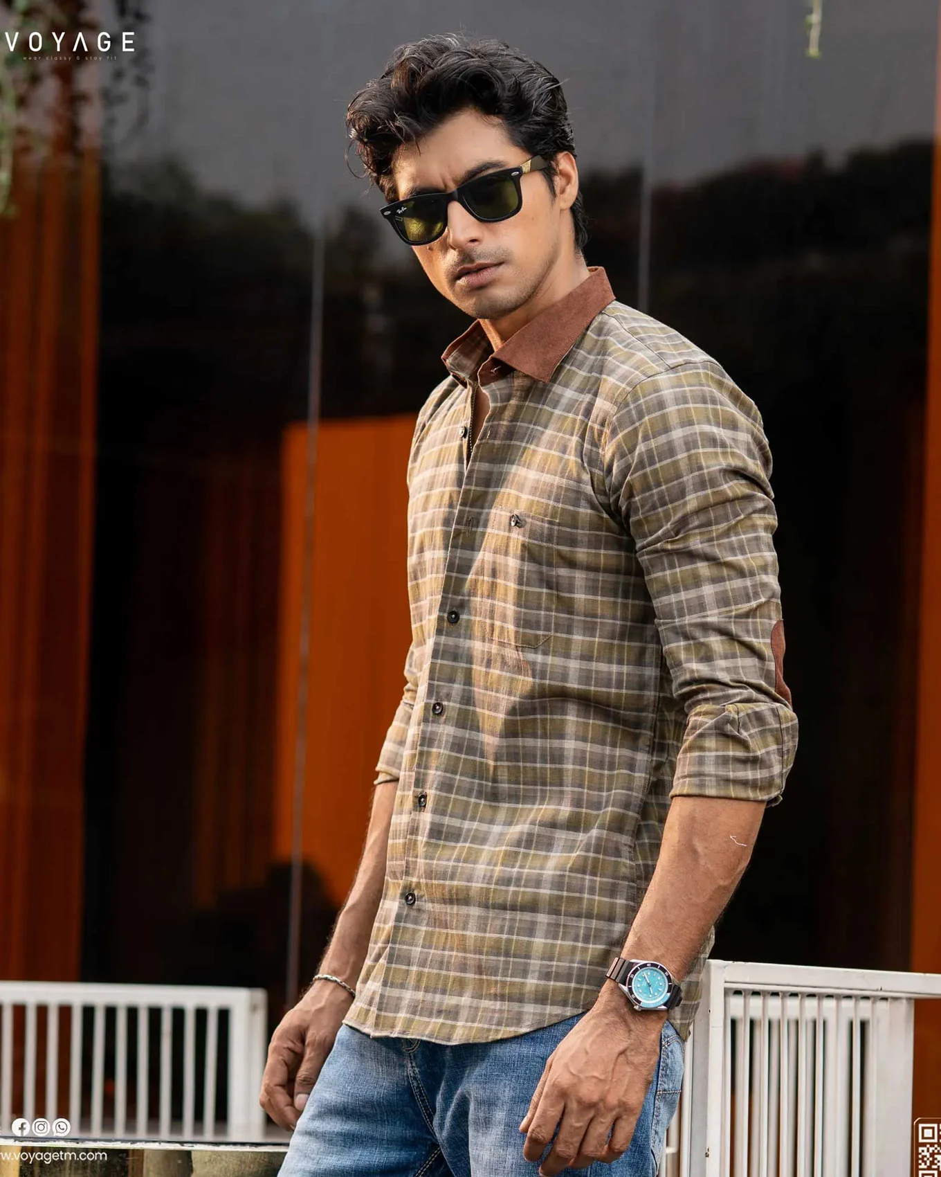 Checked Shirt -360 - Image 2
