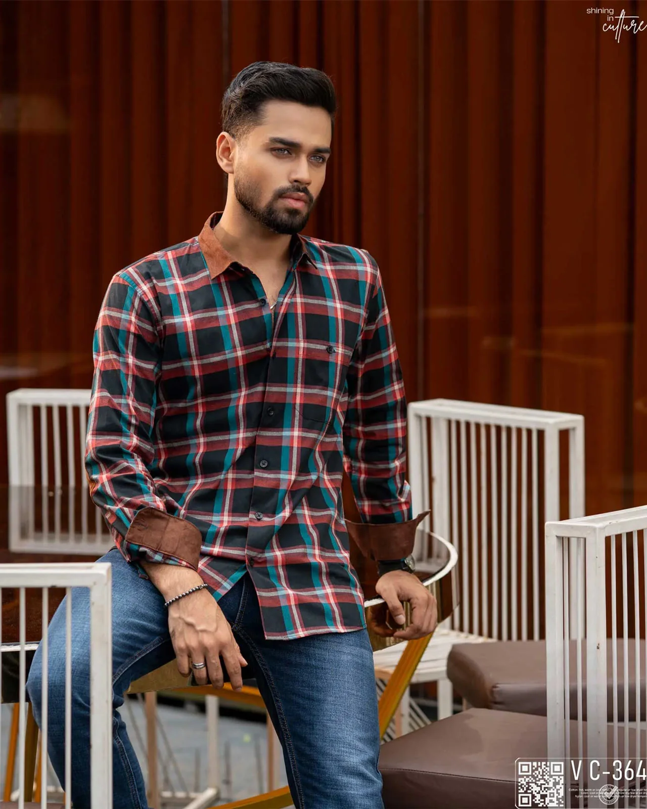 Checked Shirt -364