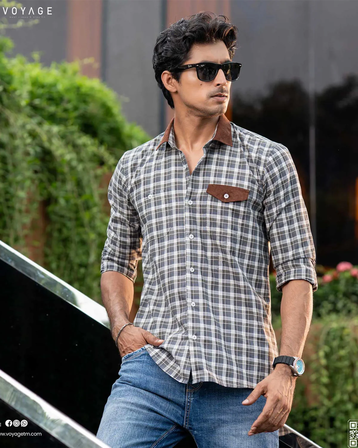Checked Shirt -365