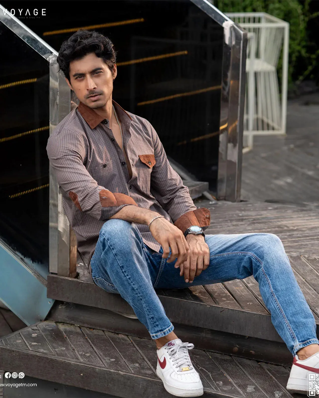 Checked Shirt -367 - Image 2