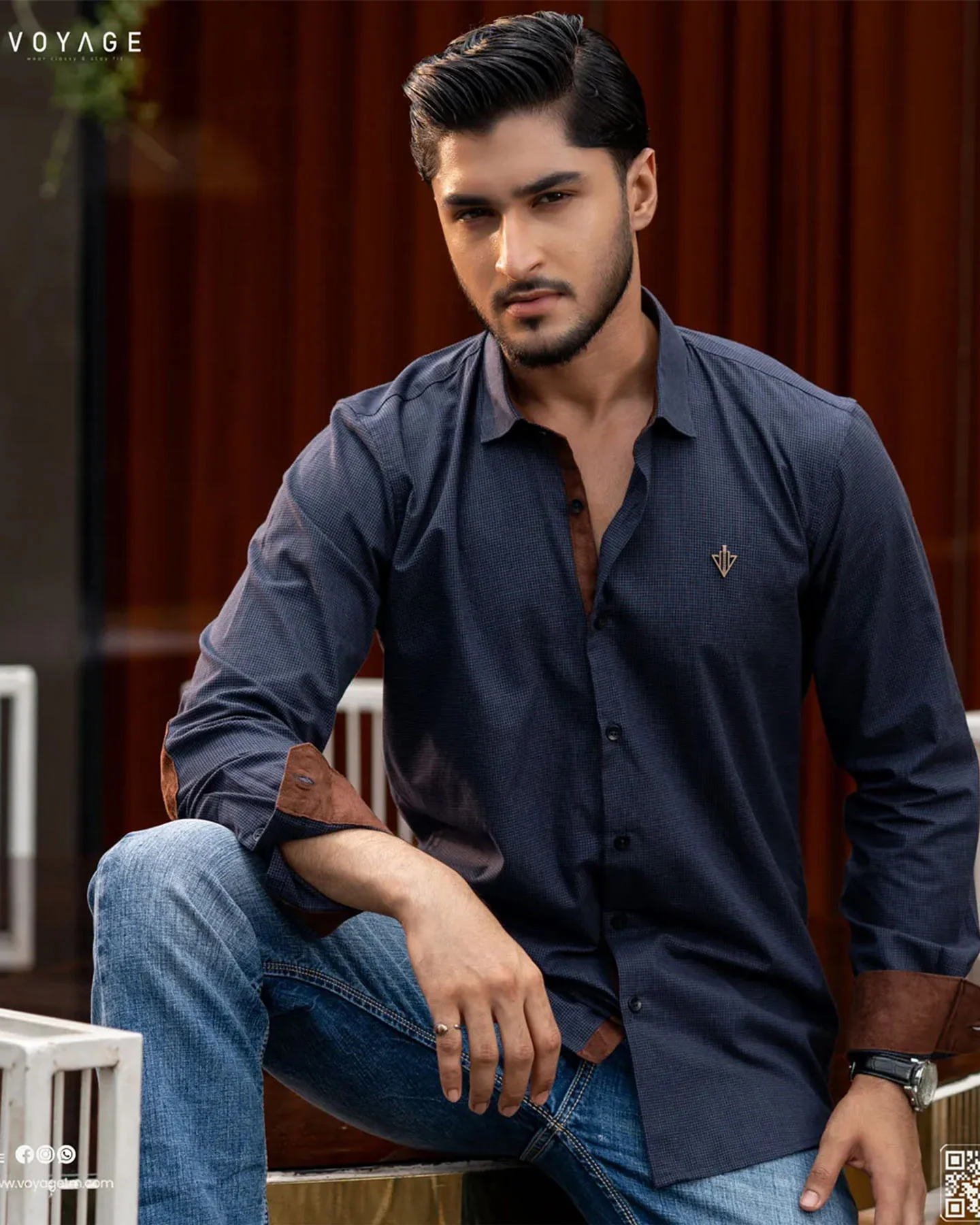 Checked Shirt -371