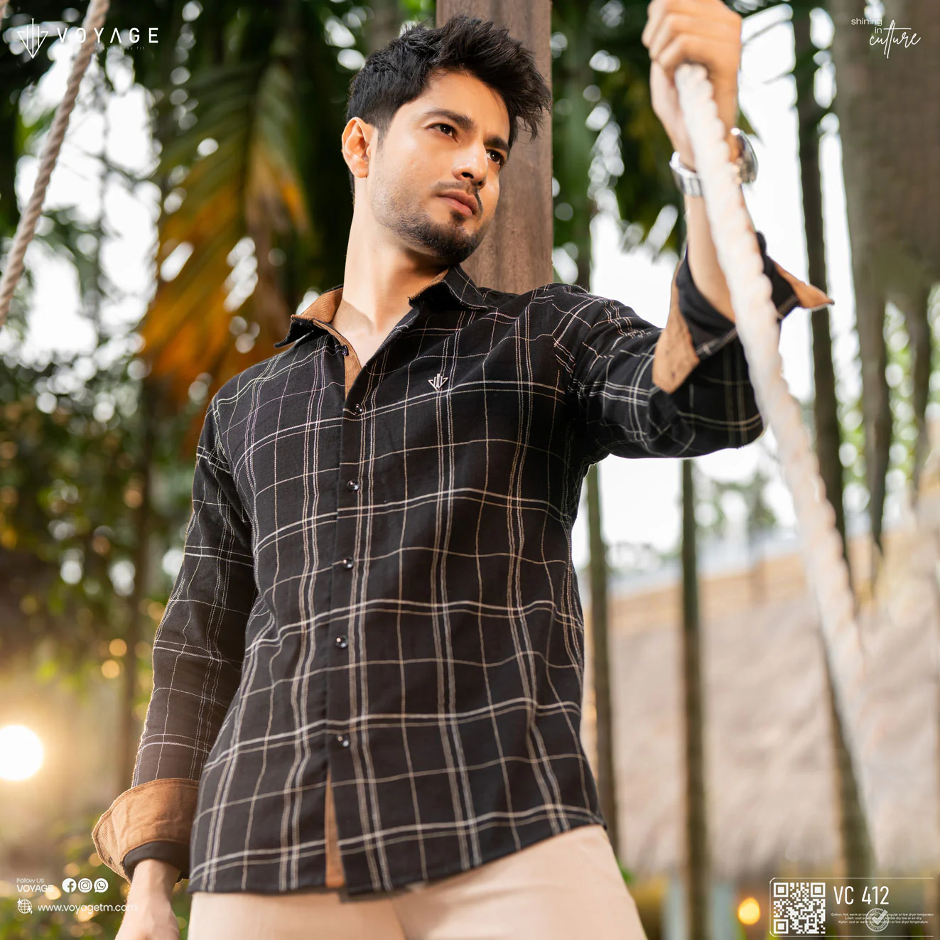 Checked Shirt-412