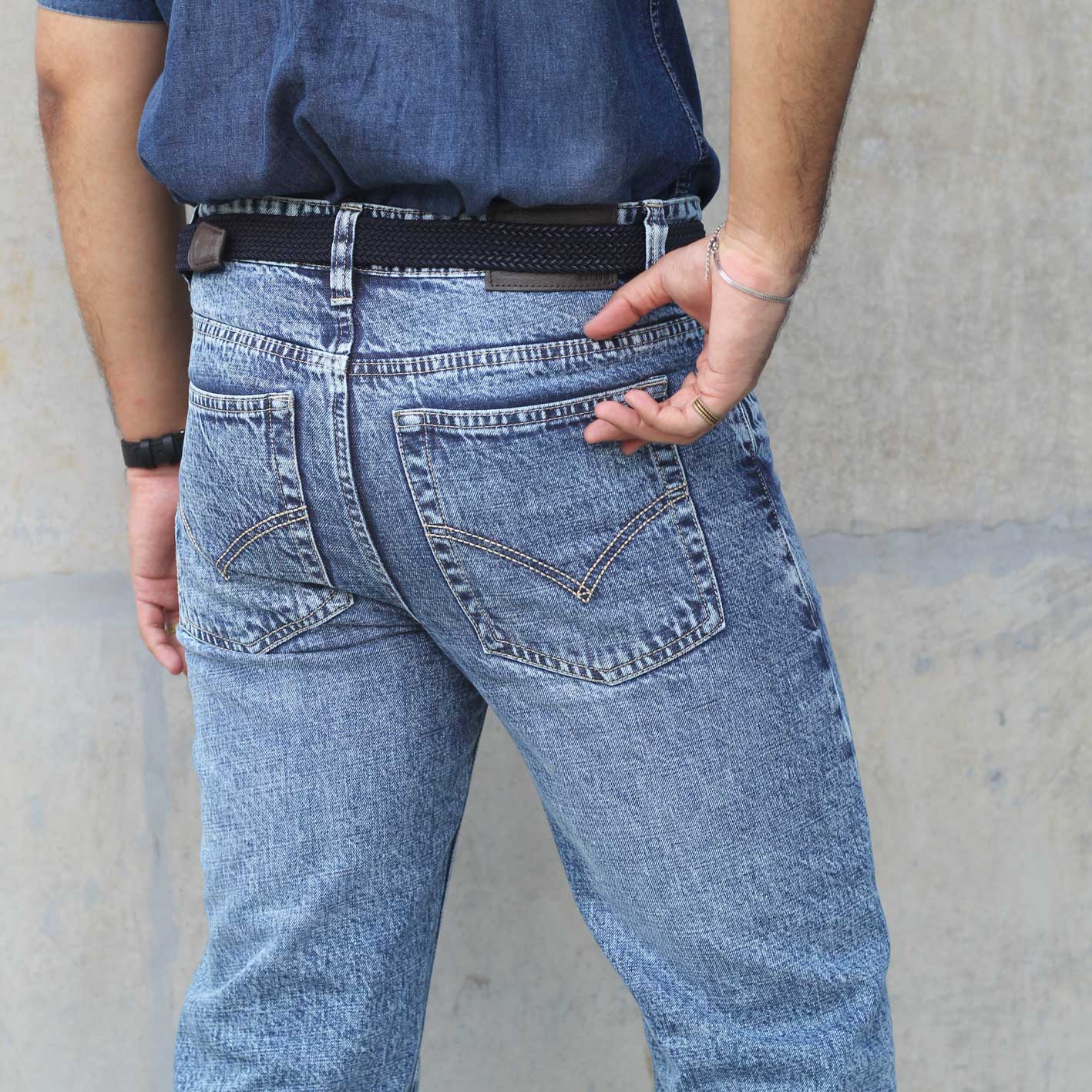 Stone Denim Baggy - Image 3