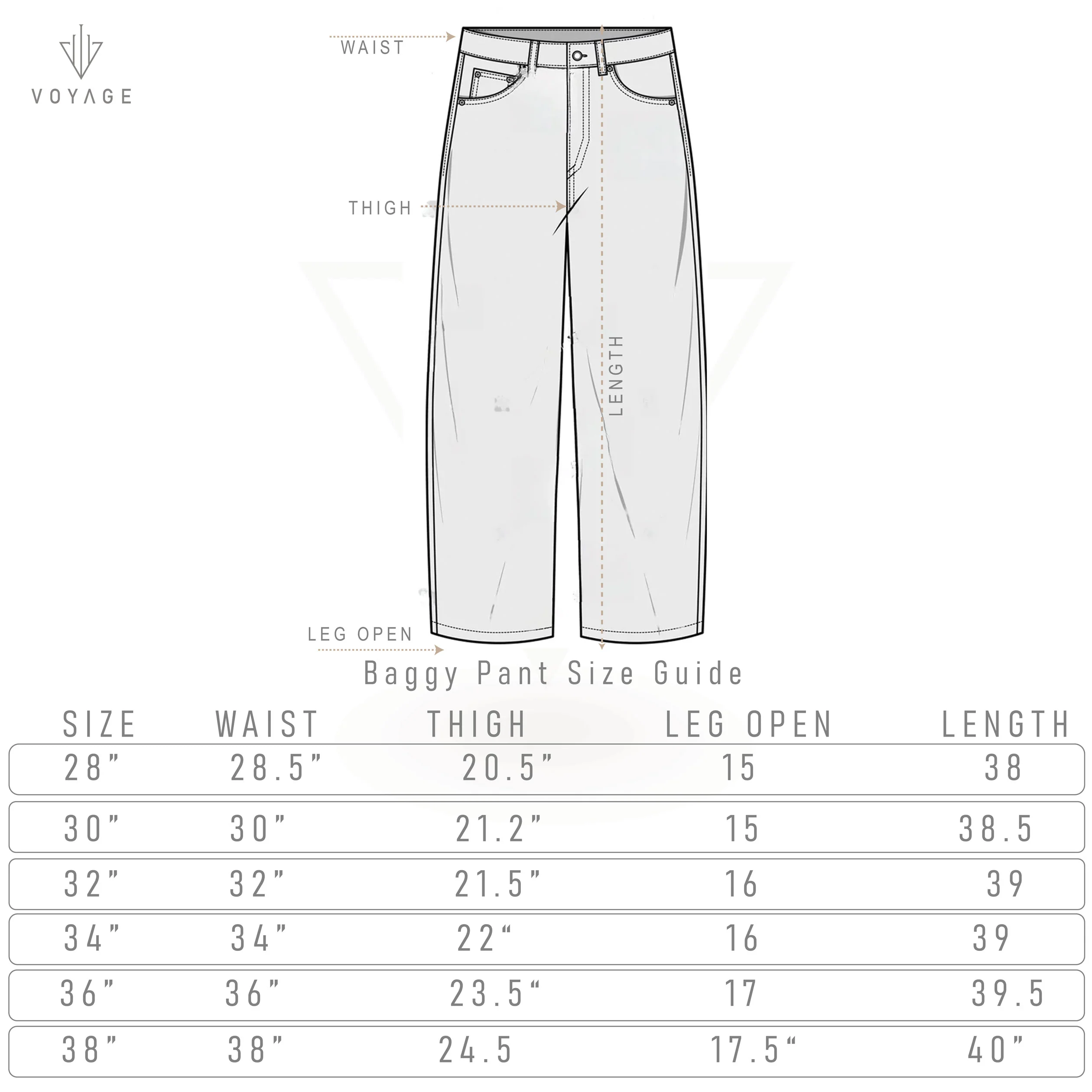 Dark Denim Baggy - Image 2