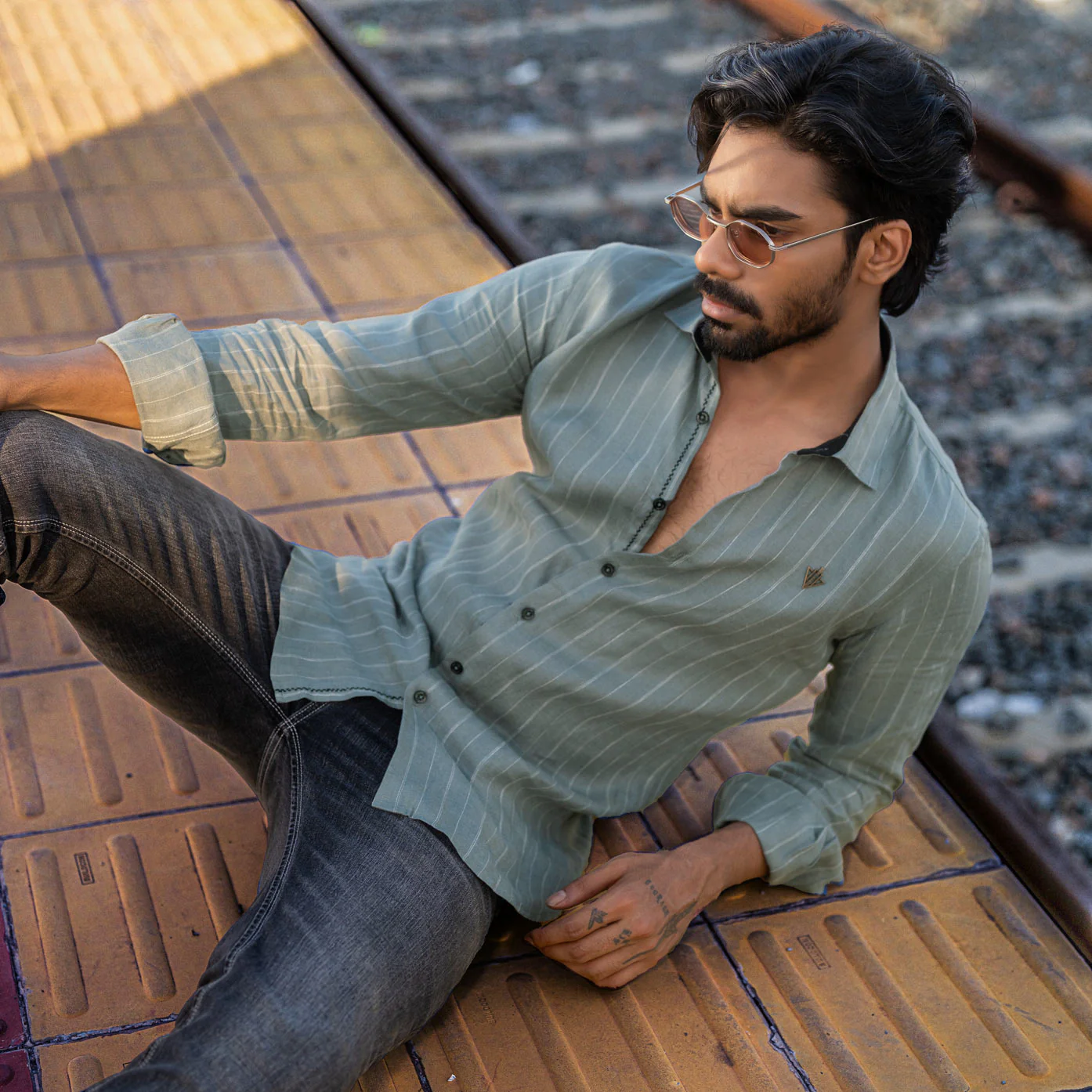 Stripe Shirt -395 - Image 2